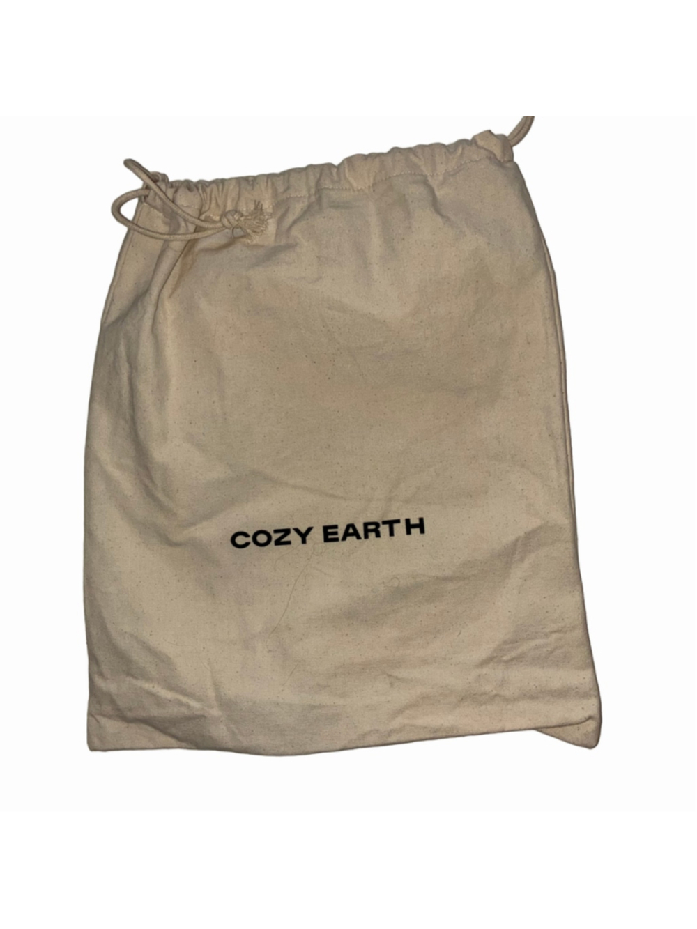Women's Cozy Earth Travel Dust Bag 12” Beige